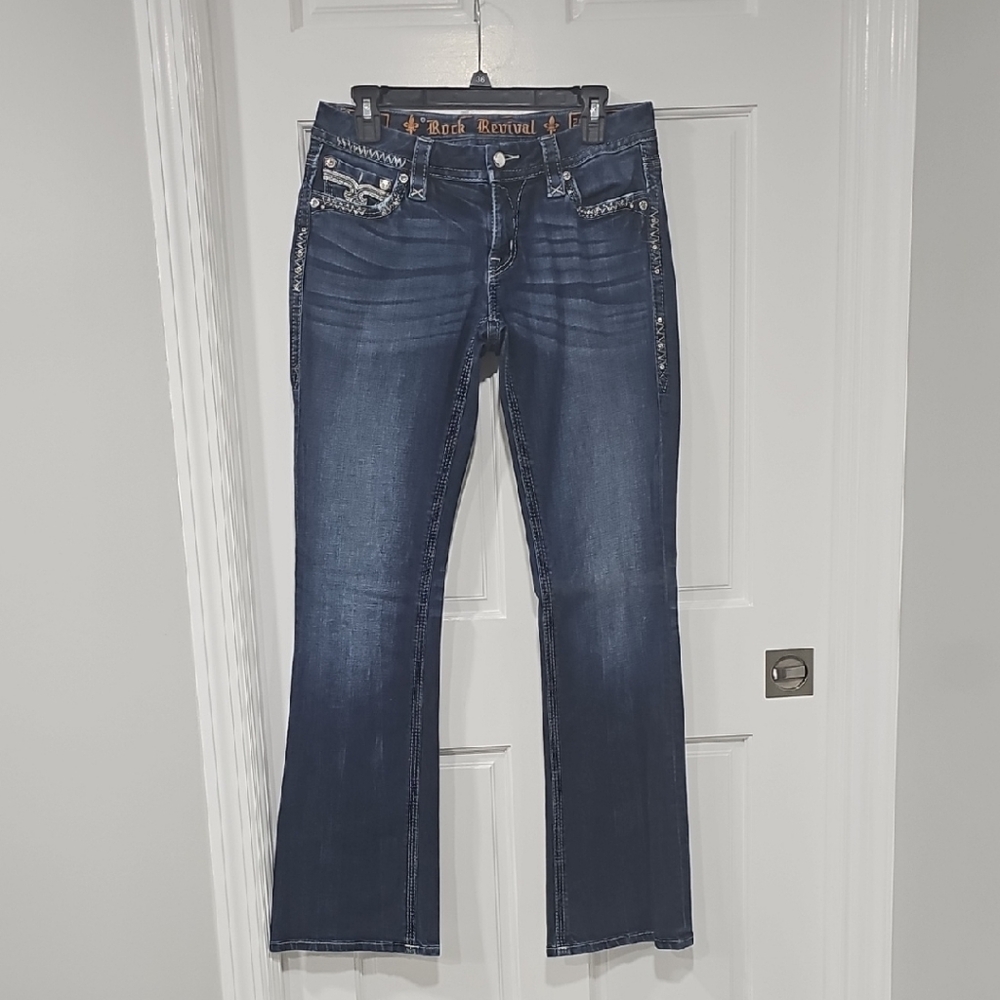 Rock Revival Women's Indigo Boot Cut Jeans